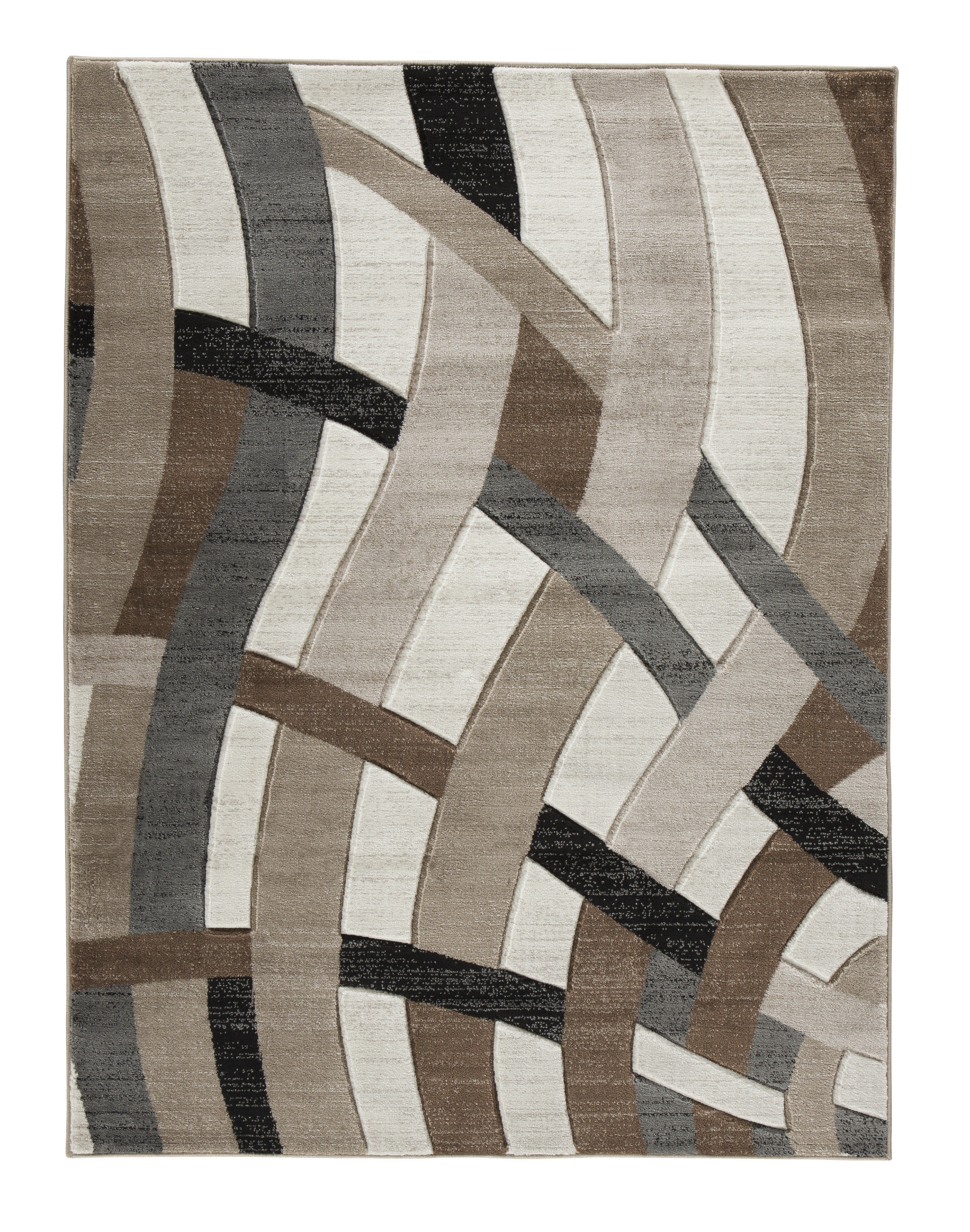 Ivy Bronx Meisner Brown White Area Rug Reviews Wayfair Ivy Bronx Meisner Brown White Area Rug