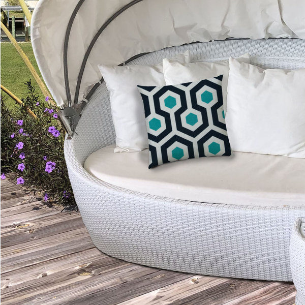Highland Dunes Wired Outdoor Square Pillow Cover Wayfair