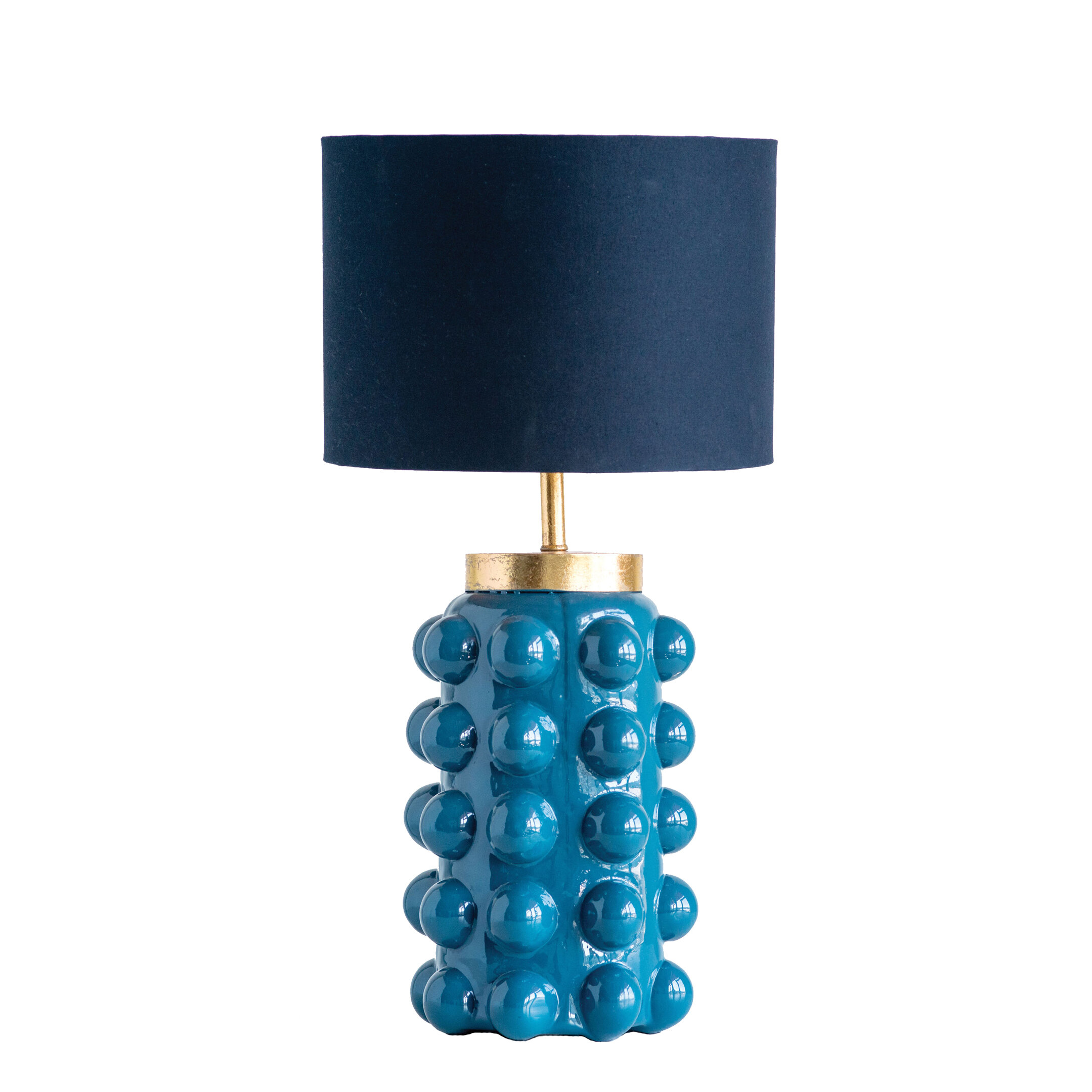 teal bedside lamp