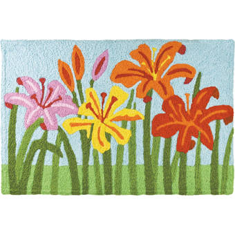 Highland Dunes Lococo Big Palm 30 X 50 Non Slip Indoor Outdoor Door Mat Wayfair