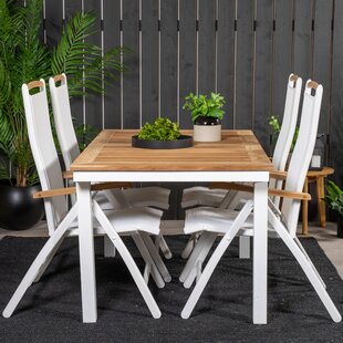 Navya 4 Seater Dining Set By Sol 72 Outdoor