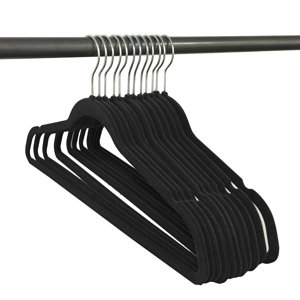 Heavy Duty Velvet Non-Slip Hangers (Set of 150)