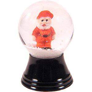 Mini Santa Snow Globe