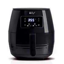 Dishwasher Safe 1000W Auto Shut off Feature LOFTER 1.6L Electric Hot Air Fryers with Temperature Control Non Stick Fry Basket w/Recipe Guide Compact Air Fryer Fast Cook Oven Oilless Cooker with Timer Knob 