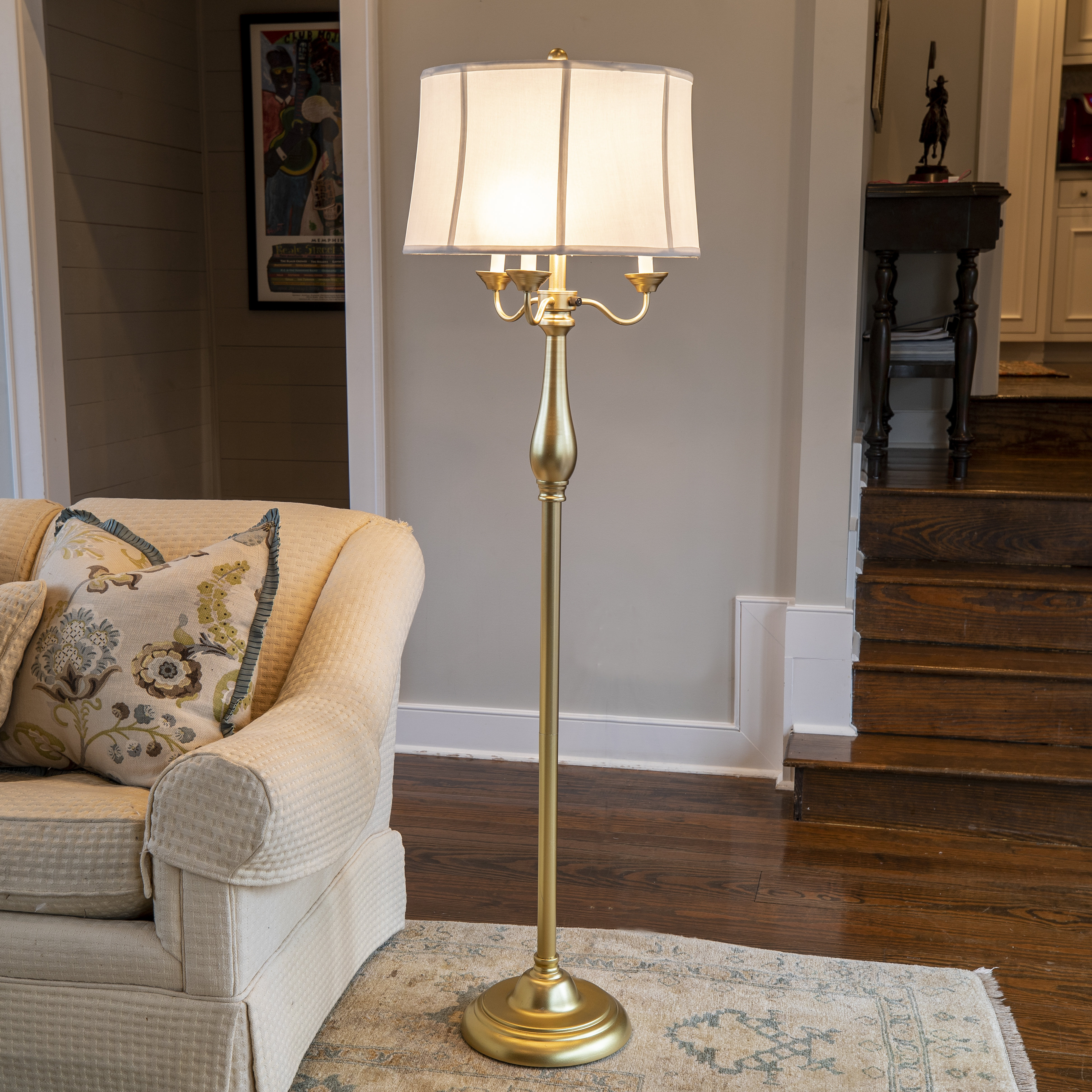 Brown Shade Floor Lamps You Ll Love In 2020 Wayfair