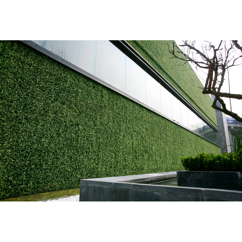 Greensmart D/écor Artificial Boxwood Ficus 20 x 20 Greenery Mats Set of 4 Greensmart Décor MZ-8050