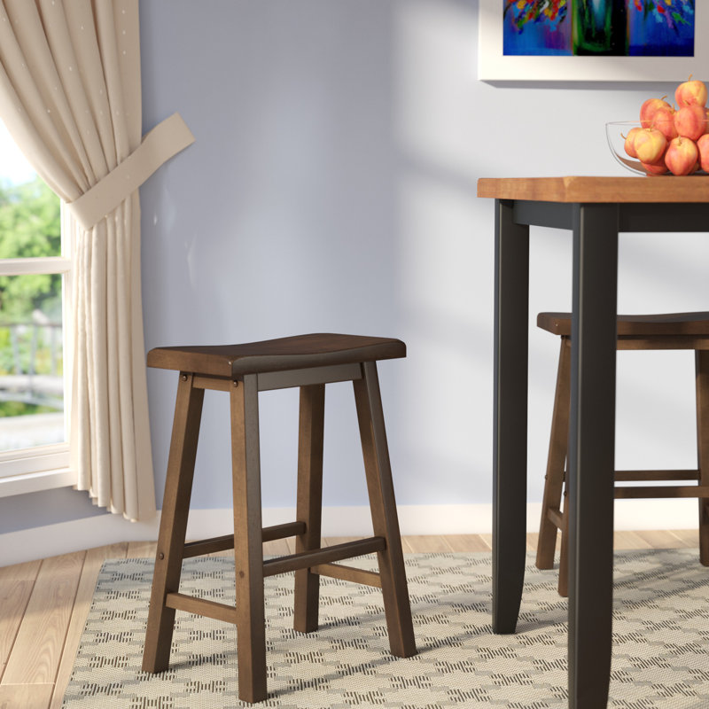 Andover Mills Bates 24 Wood Bar Stool Reviews Wayfair Bates 24 Wood Bar Stool