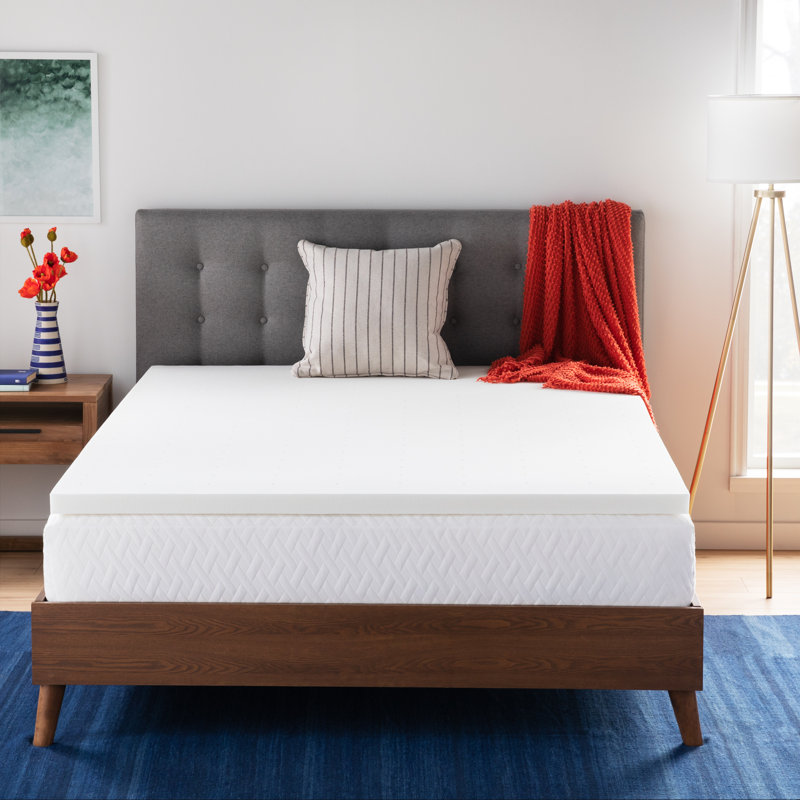 Wayfair Basics 2 Memory Foam Mattress Topper Reviews Wayfair