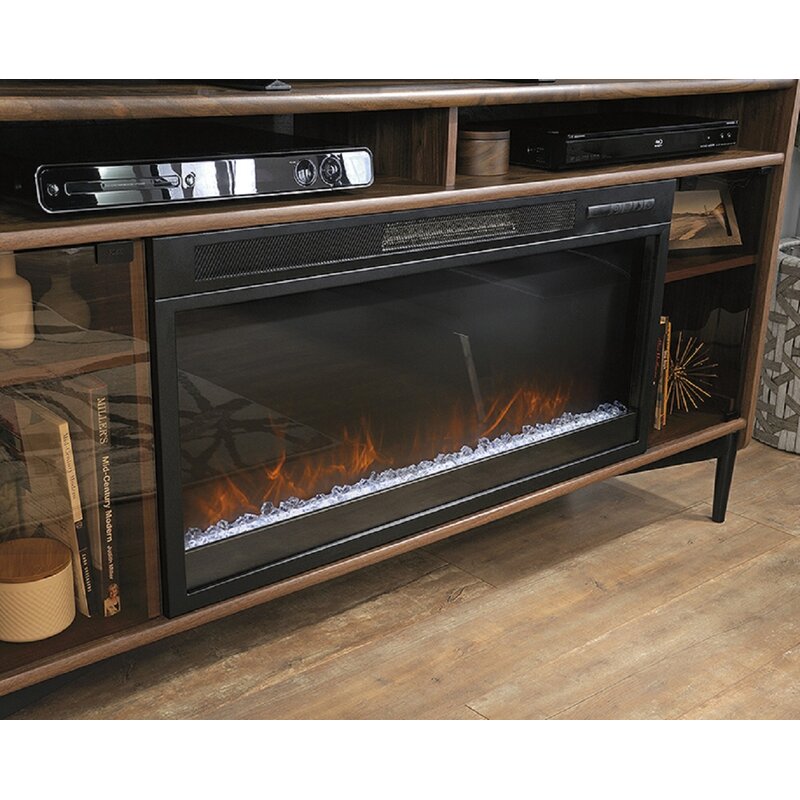 George Oliver Permenter Tv Stand For Tvs Up To 60 With Fireplace