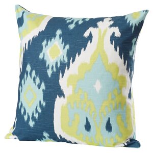 Emmitt Ikat Cotton Throw Pillow