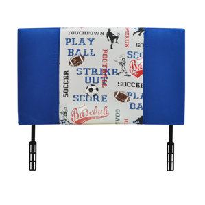 Mixy Twin Upholstered Headboard by Kidz World