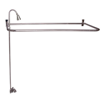 Double Handle Wall Mounted Clawfoot Tub Faucet Barclay