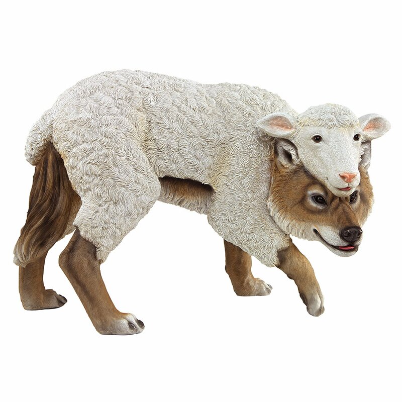 Design Toscano Wolf In Sheep S Clothing Garden Statue Reviews