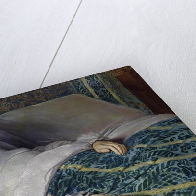 East Urban Home Young Woman On Her Death Bed By Flemish School Painting Print Wayfair Co Uk