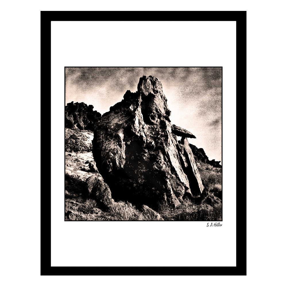 Millwood Pines Nose Rock - Picture Frame Photograph on | Wayfair