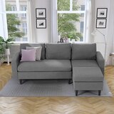 small curved sectional sofa wayfair ca