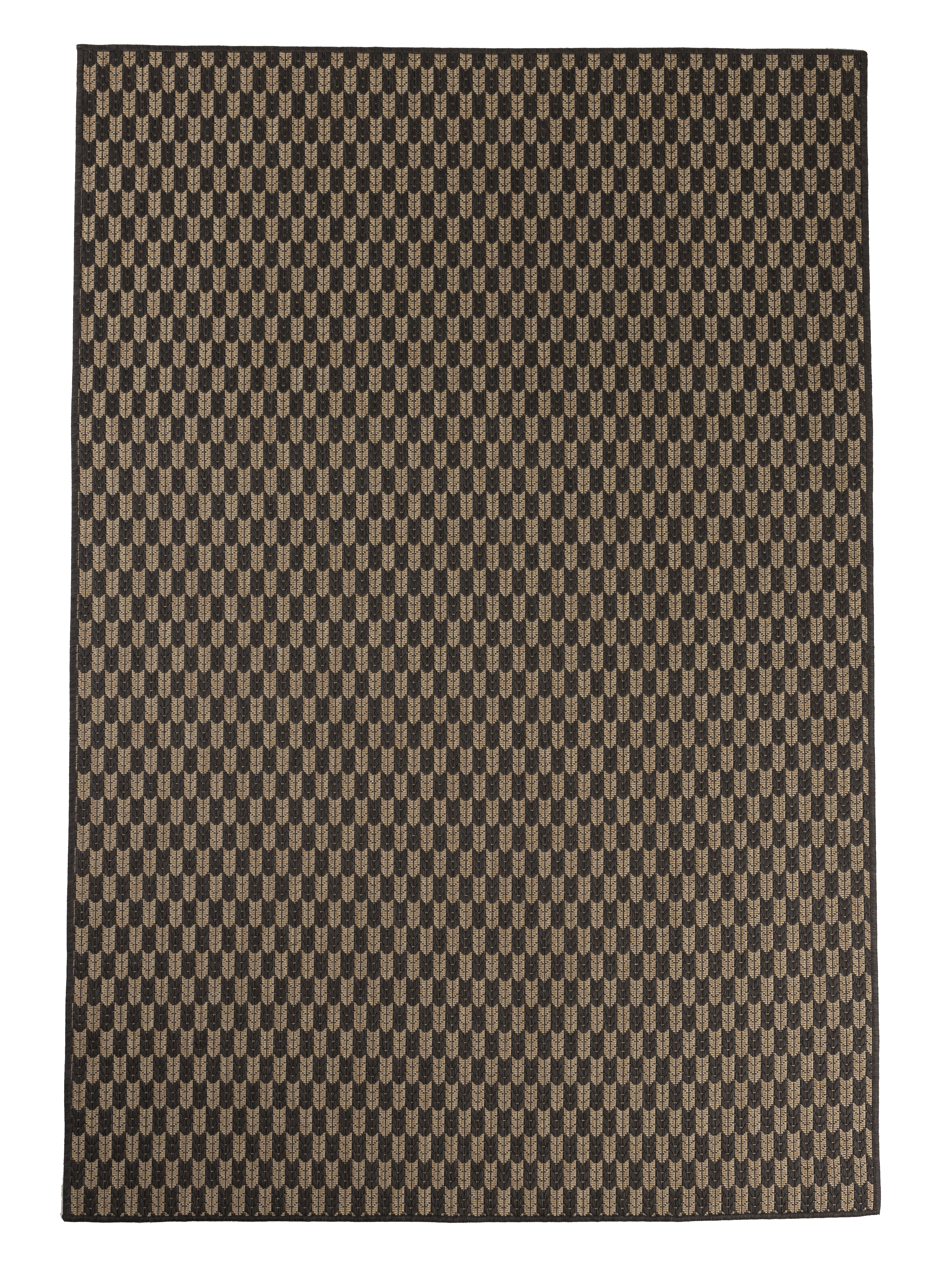 modern indoor outdoor living spaces on George Oliver Rachael Geometric Brown Indoor Outdoor Area Rug Wayfair