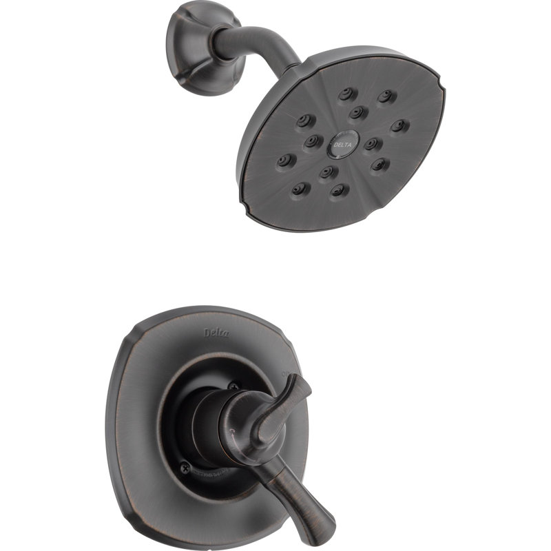 T17292 Rb Cz Delta Addison Diverter Shower Faucet With Lever
