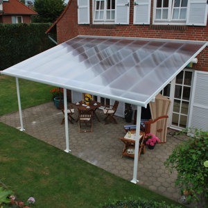 Feriau2122 28 ft. W x 13 ft. D Patio Cover Awning