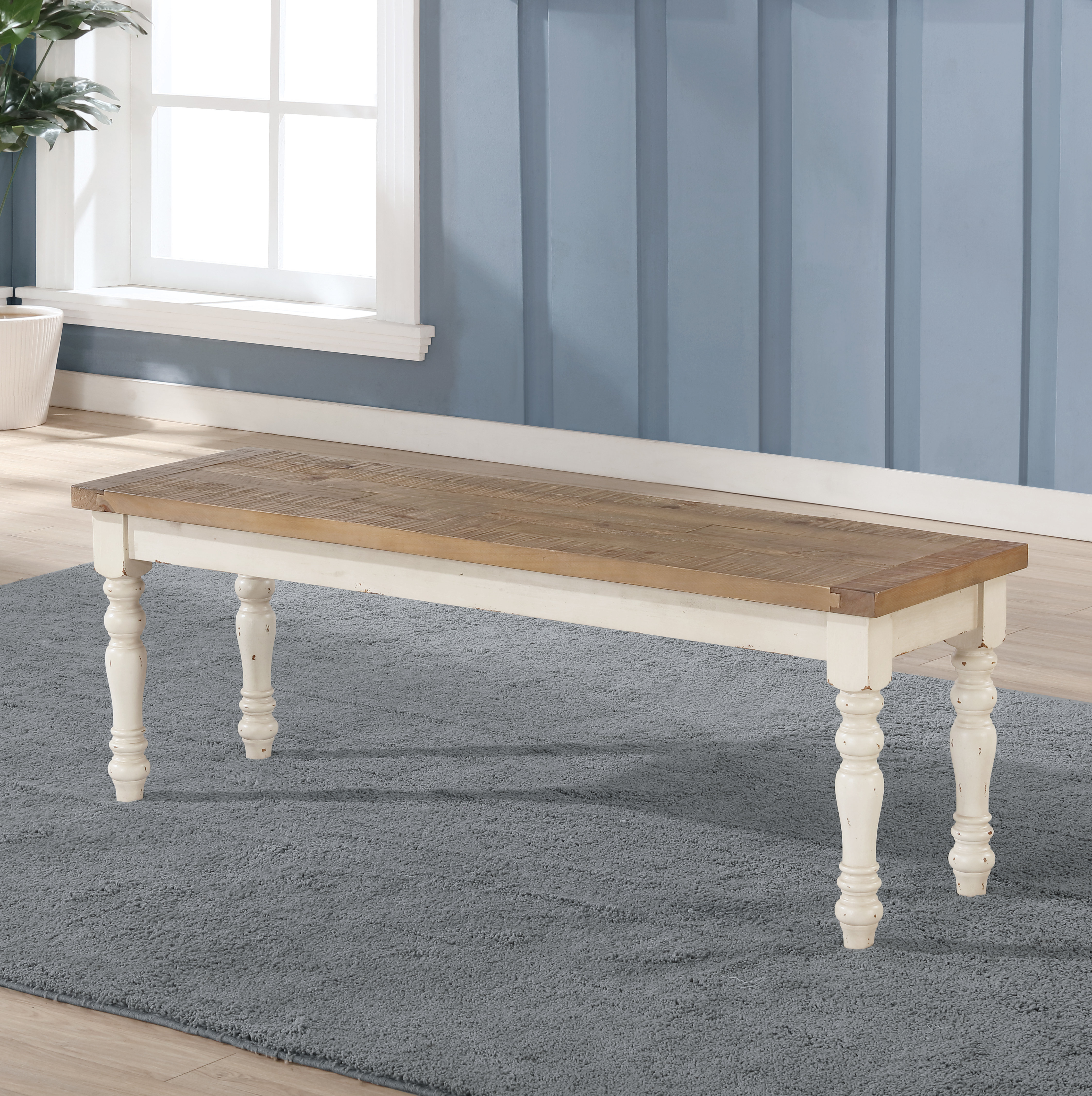 Ophelia Co Cierra Wood Bench Wayfair