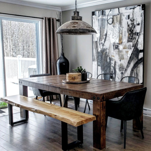 200 Rustic Dining Room Design Ideas Wayfair