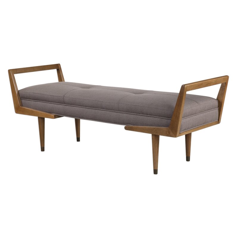 Alessandro Mid-Century Upholstered Bench & Reviews | AllModern