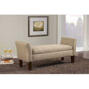Go to store & view more images Red Barrel Studio Caulkins Upholstered Storage Bench