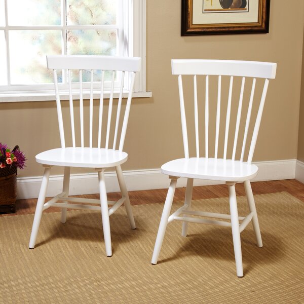 Beachcrest Home Royal Palm Beach Solid Wood Dining Chair ...