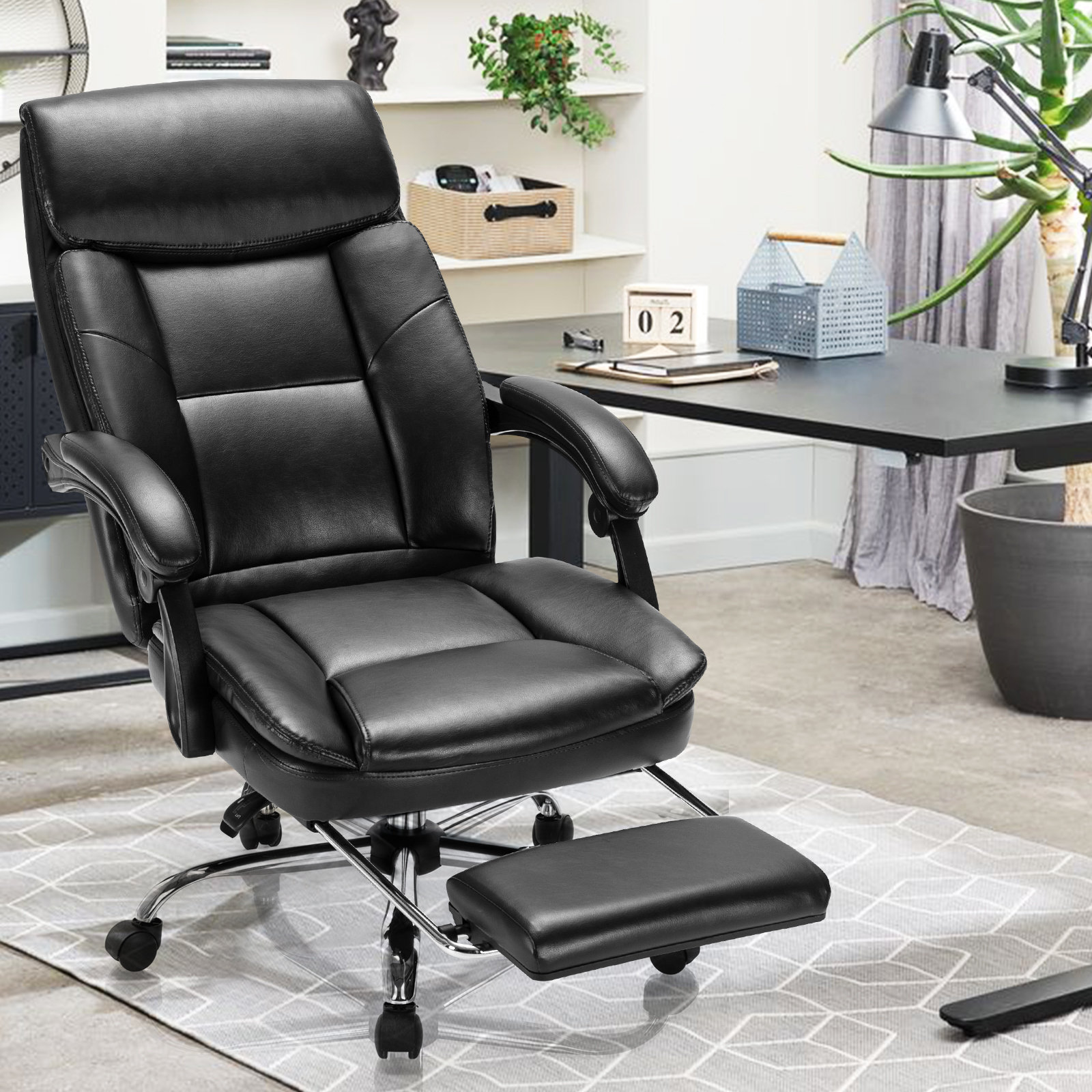 winston porter yeldell ergonomic executive chair