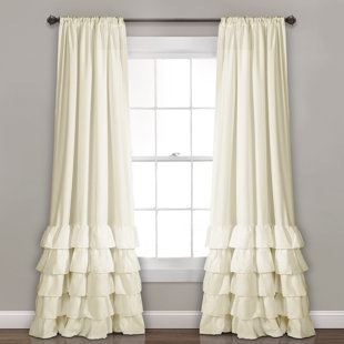 Shabby Chic Curtains White Wayfair Quickview