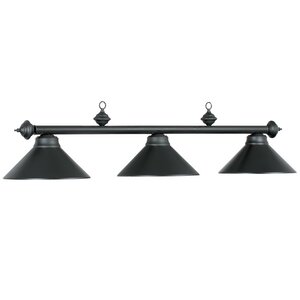 Harpersfield 3-Light Metal Billiards Light