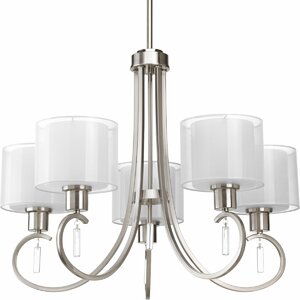 Ernestina 5-Light Shaded Chandelier