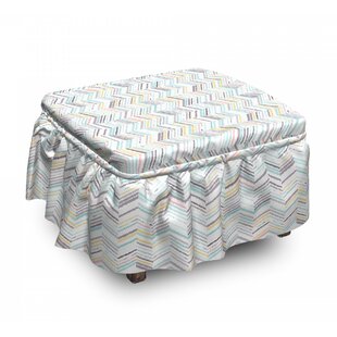 Ottoman Slipcover (Set Of 2) By East Urban Home