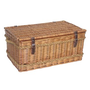 Picnic Basket With Rope Handled By Brambly Cottage