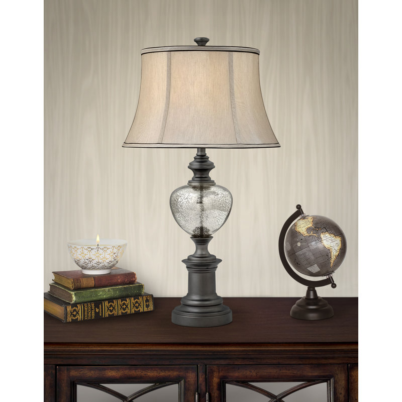 gunmetal table lamp