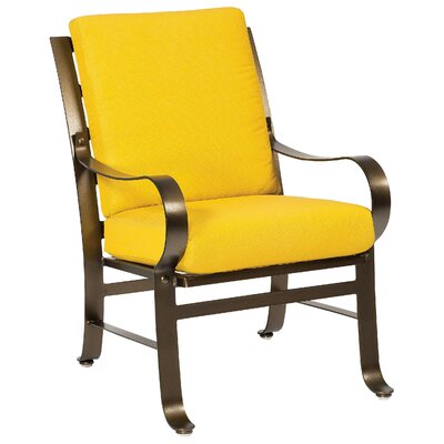 Cascade Patio Dining Chair With Cushions Woodard Frame Color