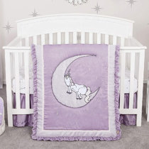 purple nursery bedding