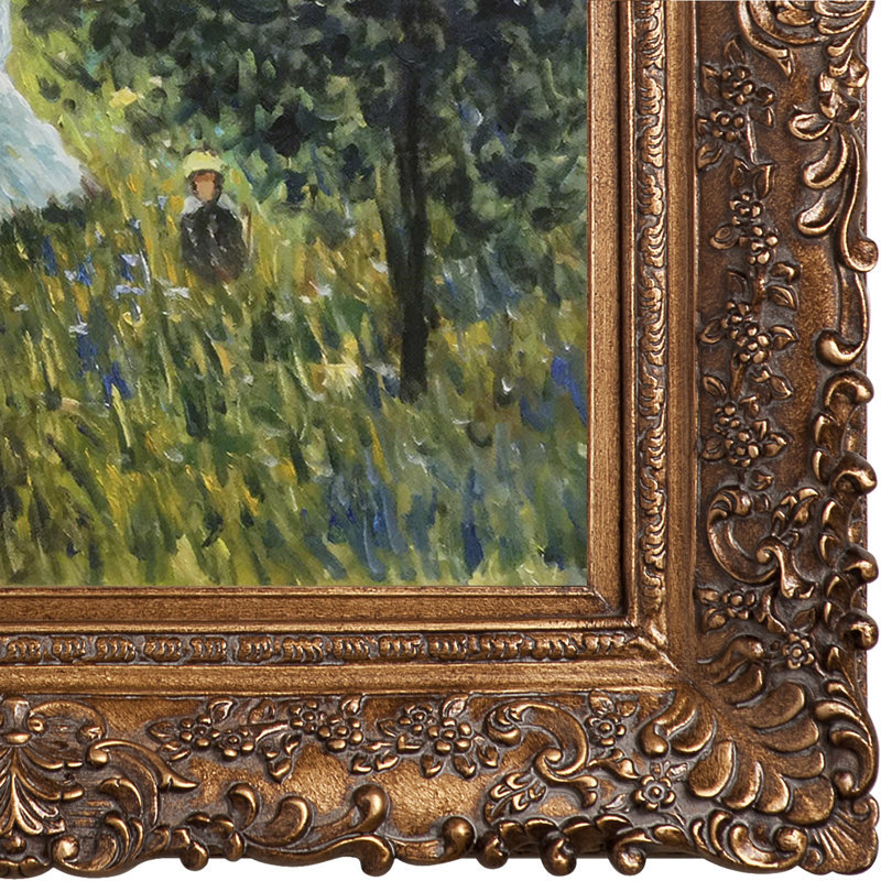 Overstock Art The Promenade Near Argenteuil By Monet Framed