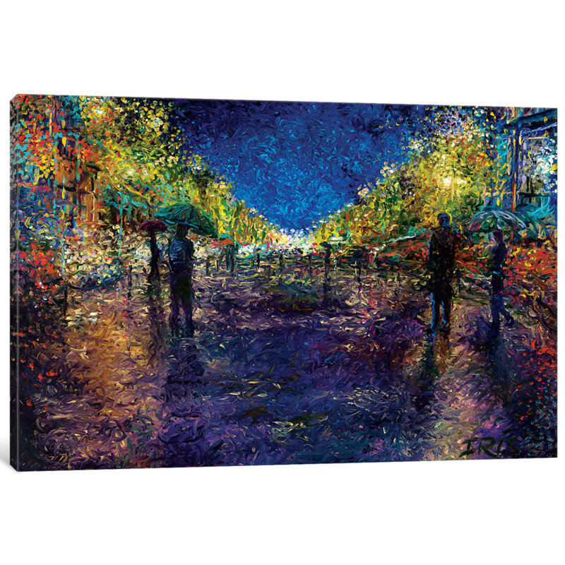 East Urban Home Iris Scott The Emerald City Painting Print On