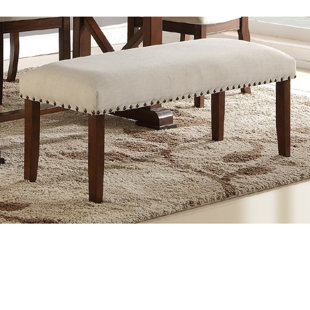 Go to store & view more images Charlton Home Rowsey Rubber Wood Bench