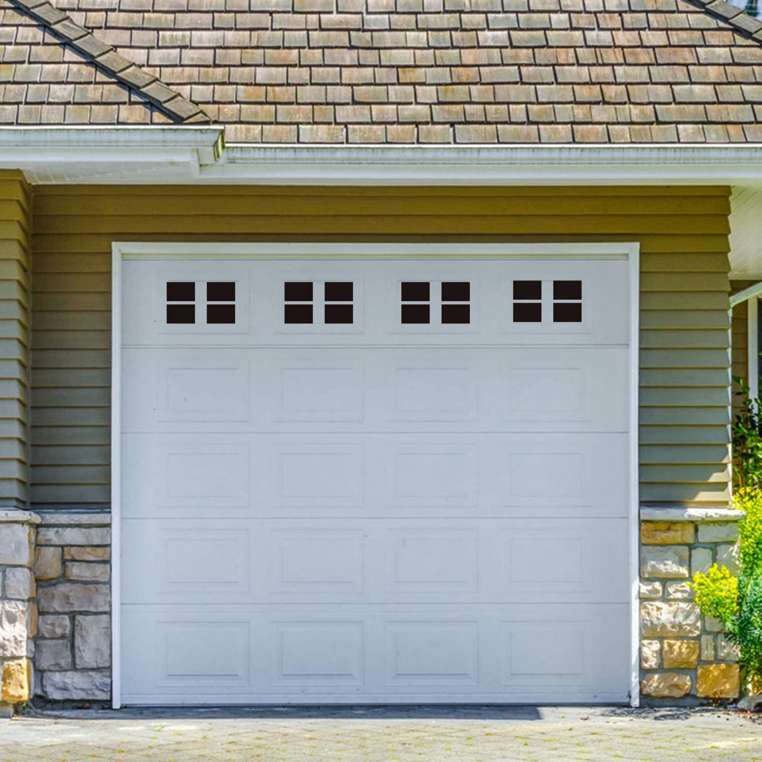 HERACLES 16 Packs Windows Decoration CarriageHouse Hardware Kits for Garage Doors