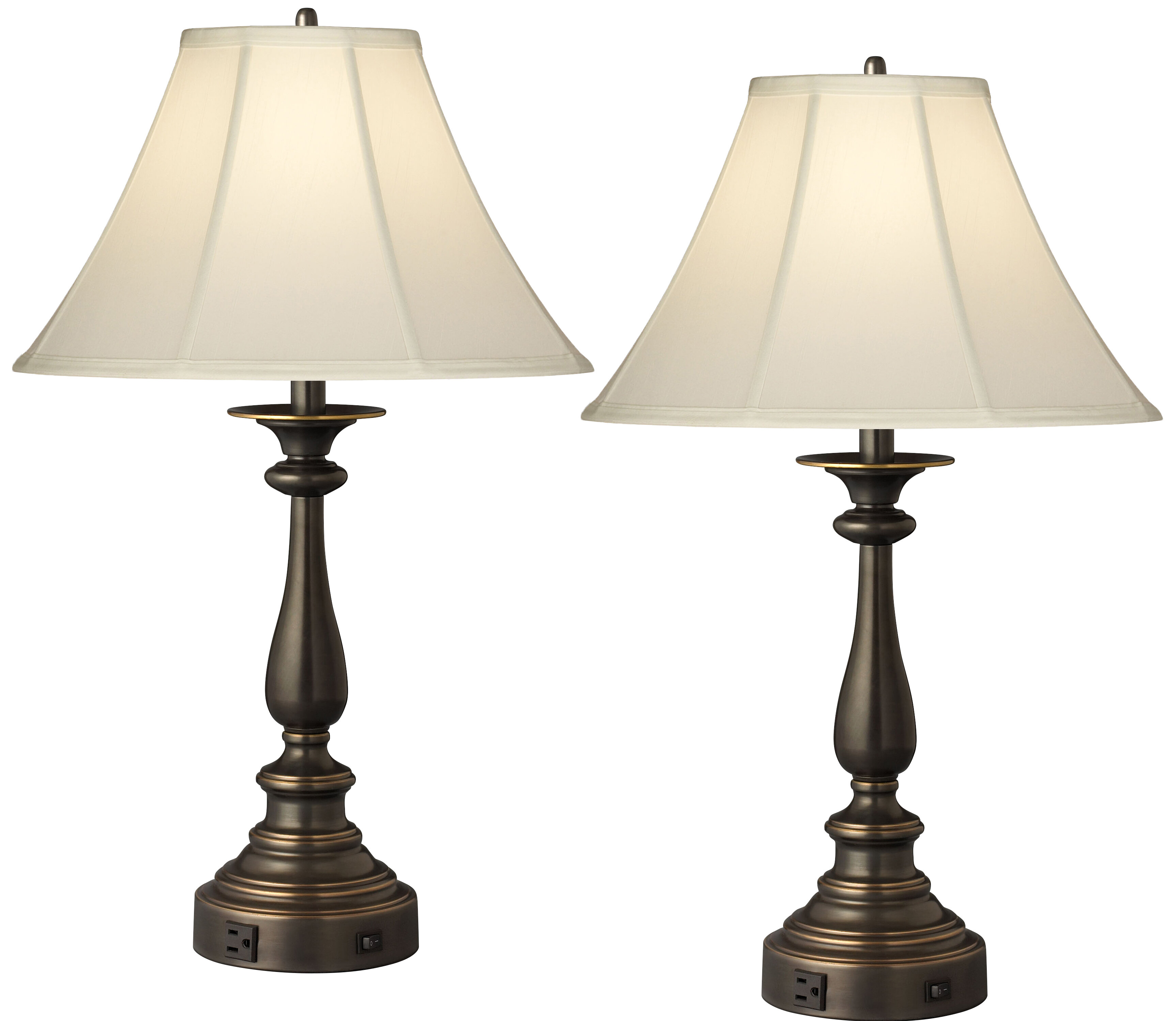 nightstand lamp sets