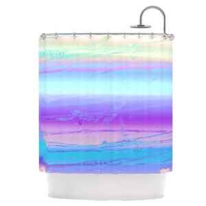 Drip Dye Shower Curtain