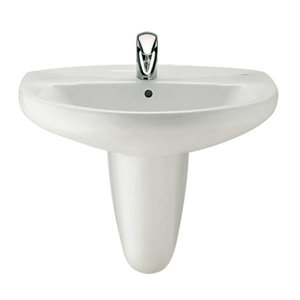 Roca 56 cm Wandbefestigtes Waschbecken Laura