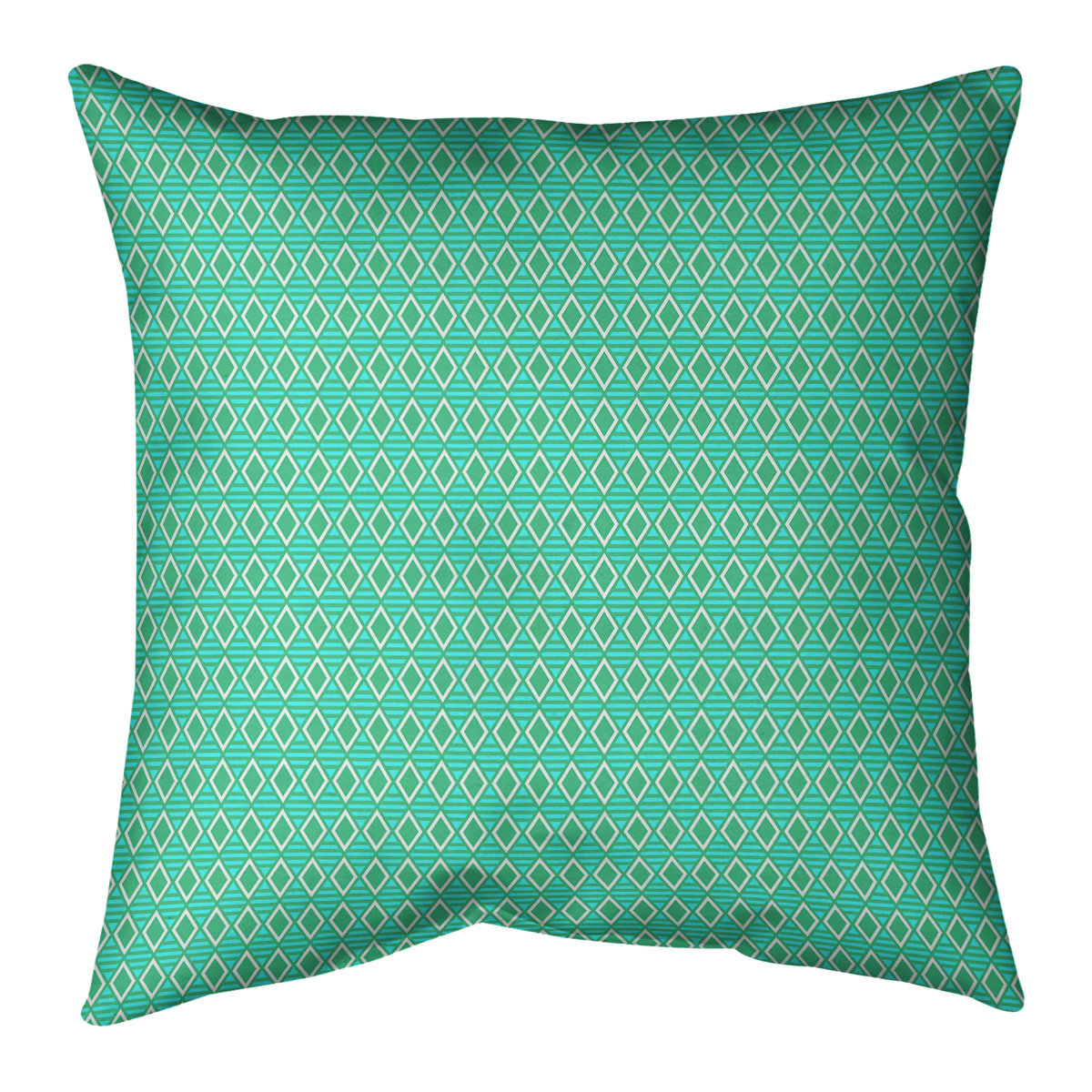 East Urban Home Mcguigan Geometric Diamonds Throw Pillow Wayfair