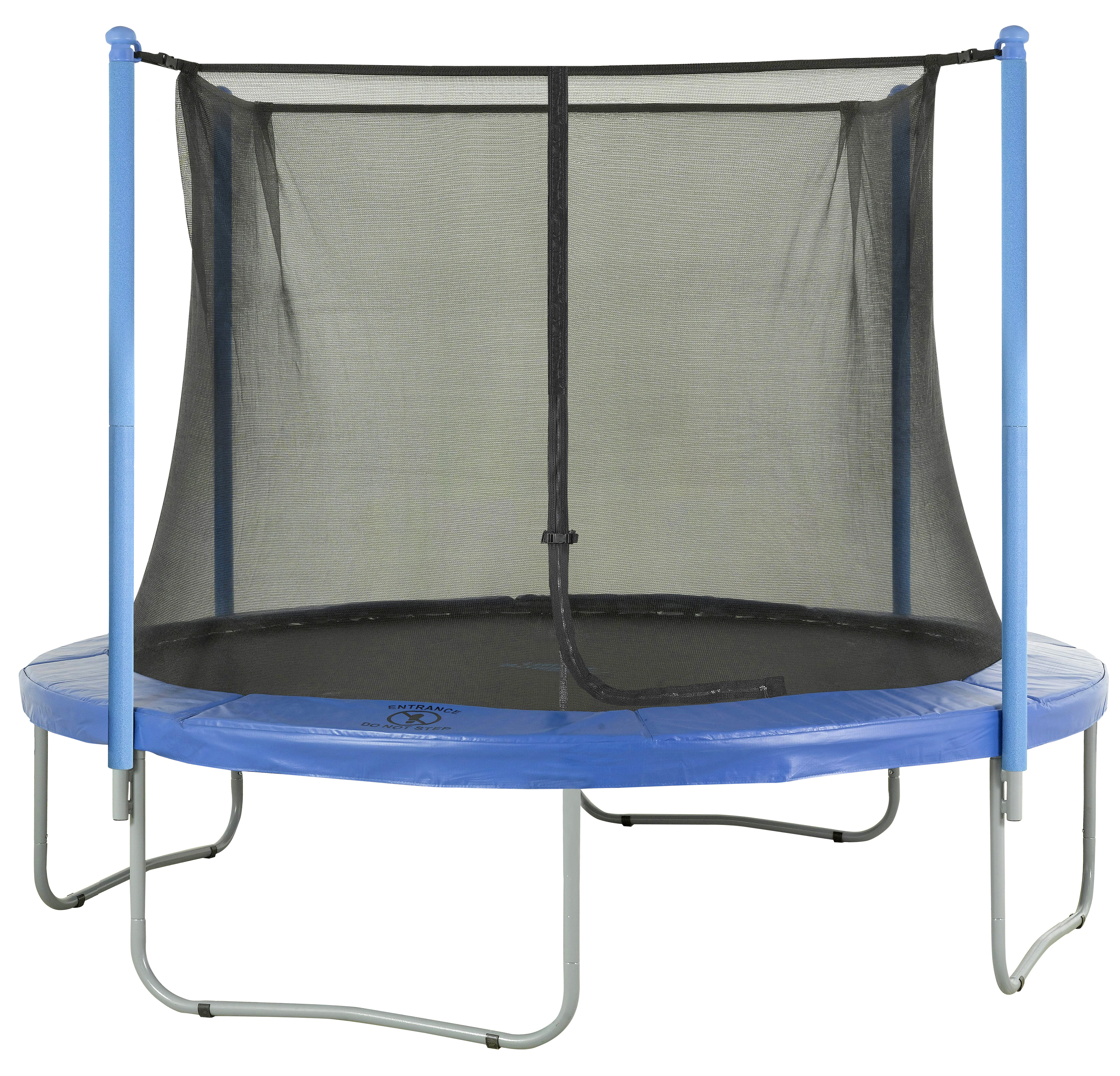 Bederven Trillen Zorg Upper Bounce Machrus Upper Bounce Trampoline Enclosure Net, Fits 12' Round  Frame, Using 4 Poles (or 2 Arches) & Reviews | Wayfair