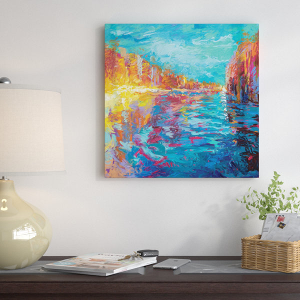 East Urban Home Kolkata Triptych Panel Ii Painting Print On