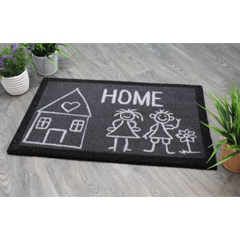 The Holiday Aisle Boylston Snowy Trees 30 X 18 Non Slip Outdoor Door Mat Wayfair