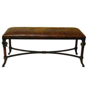 Go to store & view more images Selectives Leather Bench