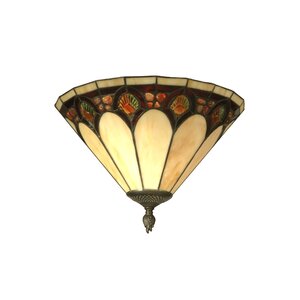 Crystal Jeweled 1-Light Wall Sconce